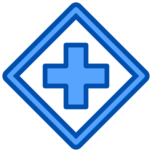 intersezione Generic Blue icona