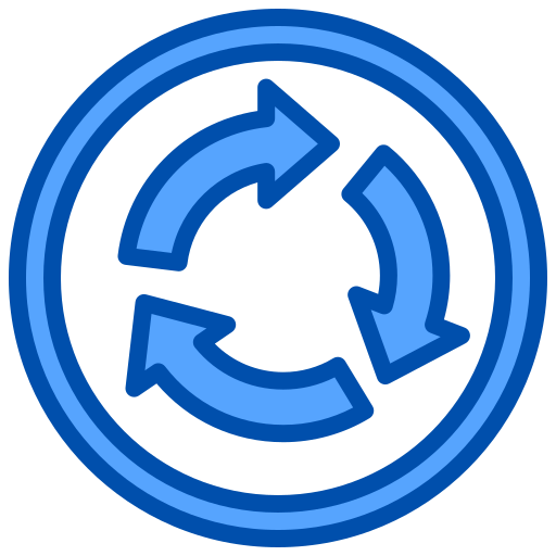 rotonda Generic Blue icono
