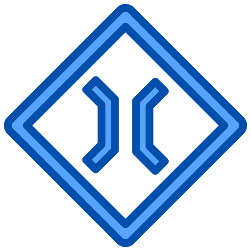 angosto Generic Blue icono