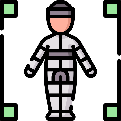 traje mocap Special Lineal color icono