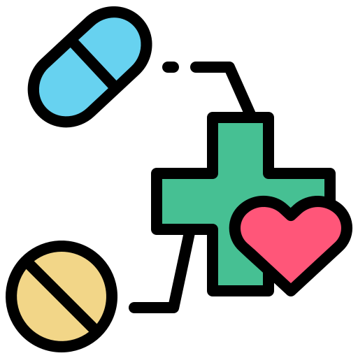 Treatment Generic Outline Color icon