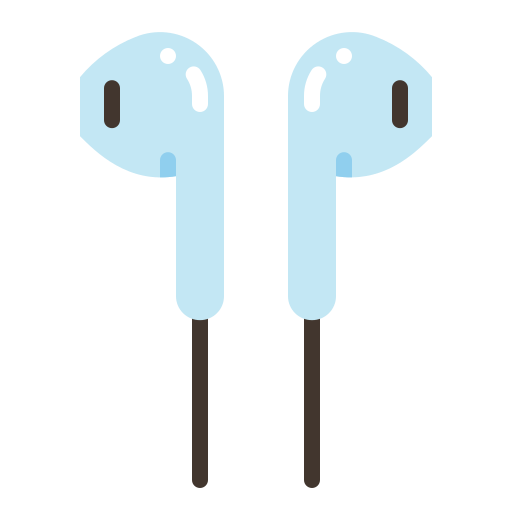 słuchawki douszne Generic Flat ikona