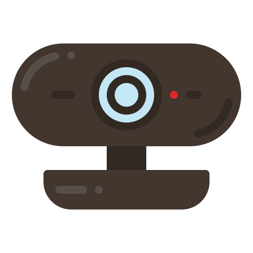 webcam Generic Flat Icône