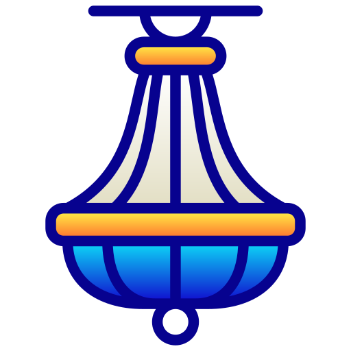 candelabro Generic Lineal Color Gradient icono