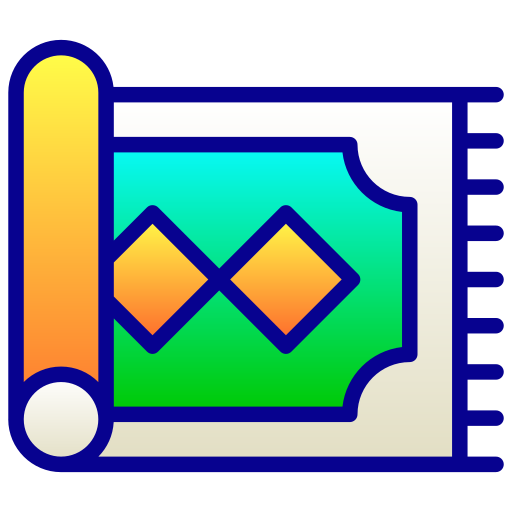 teppich Generic Lineal Color Gradient icon