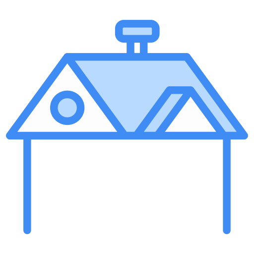지붕 Generic Blue icon