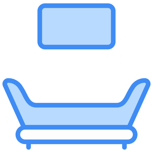 ソファー Generic Blue icon