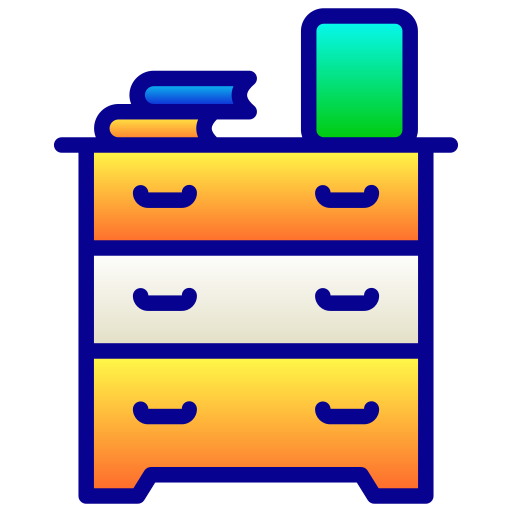 schublade Generic Lineal Color Gradient icon