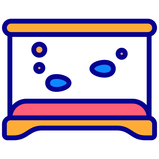 pecera Generic Outline Color icono