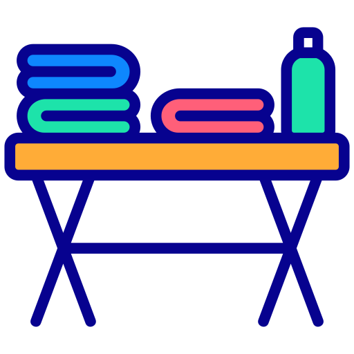 strijkplank Generic Outline Color icoon