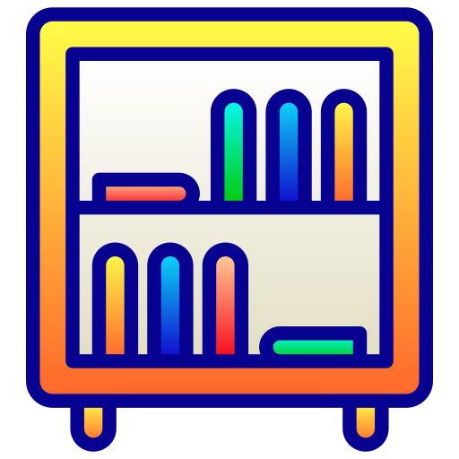 libro Generic Lineal Color Gradient icono