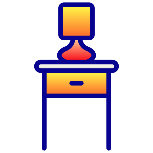 lampa stołowa Generic Lineal Color Gradient ikona