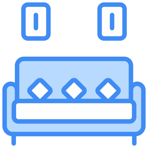 sofa Generic Blue icon