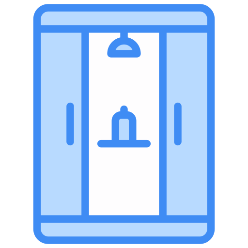 トイレ Generic Blue icon