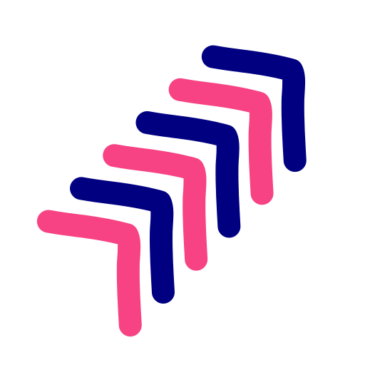 pijl naar rechts omhoog Generic Outline Color icoon