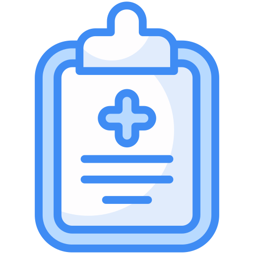 raport medyczny Generic Blue ikona