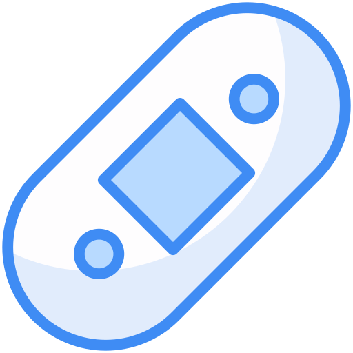Band aid Generic Blue icon