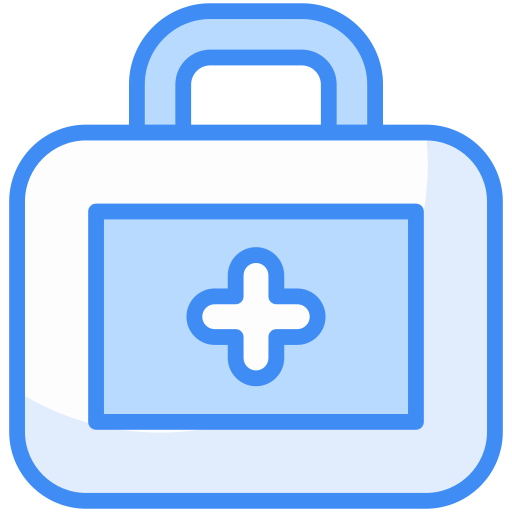 First aid kit Generic Blue icon