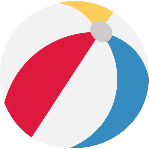 Beach ball Generic Flat icon