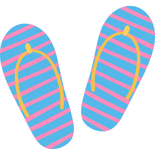 Flip flops Generic Flat icon