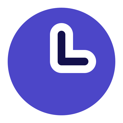 시계 Generic Blue icon