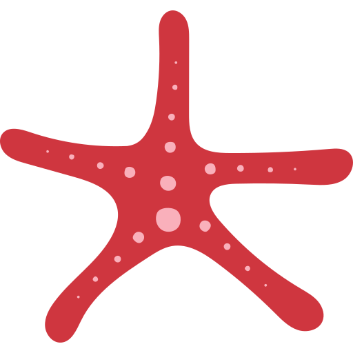 морская звезда Generic Flat иконка