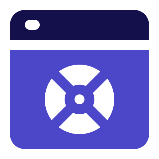 technischer support Generic Blue icon