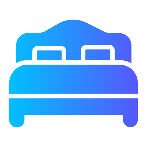 Beds Generic Flat Gradient icon