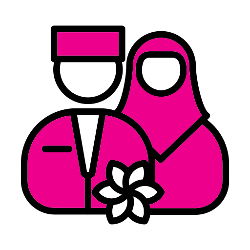 Bride and groom Generic Fill & Lineal icon
