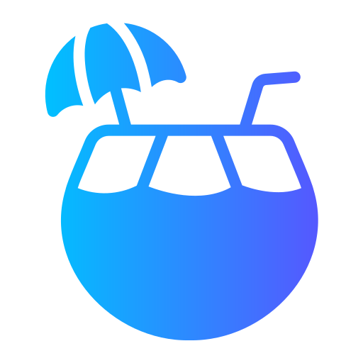 kokosnoot Generic Flat Gradient icoon