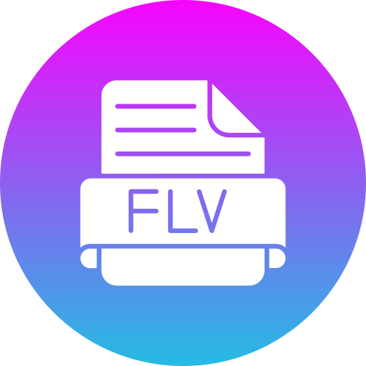 flv Generic Flat Gradient icon