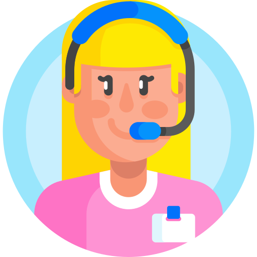 Call center agent Detailed Flat Circular Flat icon
