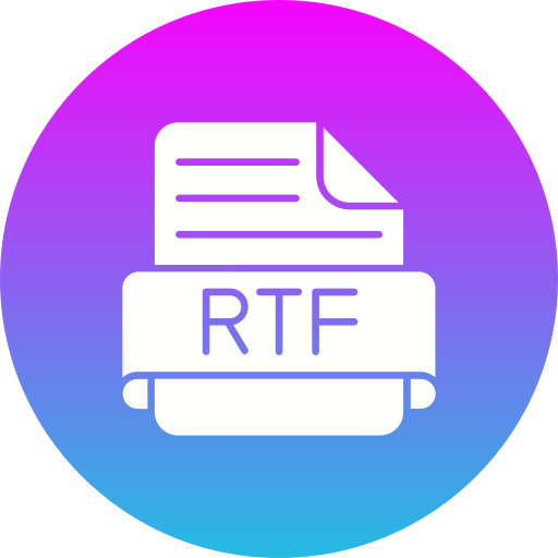 rtf Generic Flat Gradient icoon