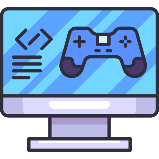 게임 개발 Generic Outline Color icon