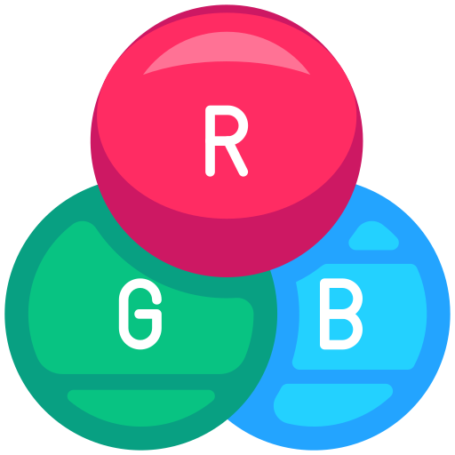 rgb Generic Flat icon