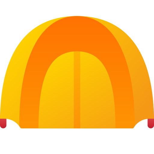 キャンプ Generic Flat Gradient icon