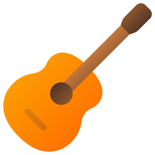 gitaar Generic Flat Gradient icoon