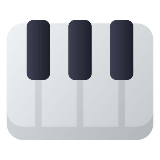 ピアノ Generic Flat Gradient icon