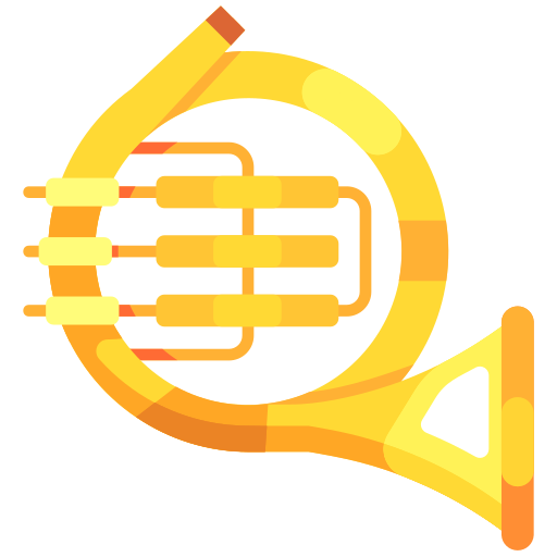 French horn Generic Flat icon