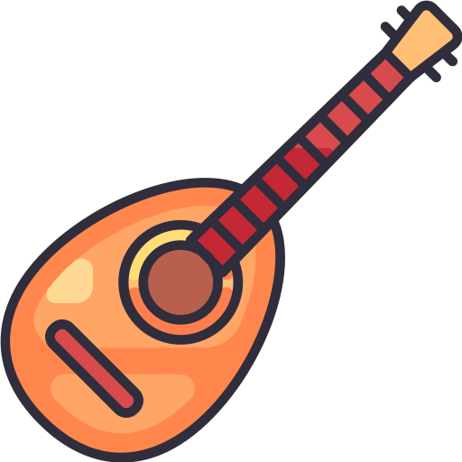 mandolina Generic Outline Color ikona