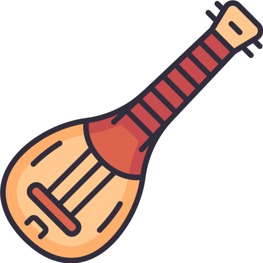 instrument hinduski Generic Outline Color ikona
