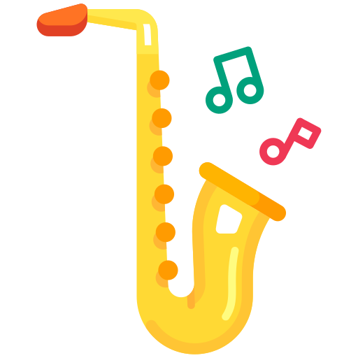 Saxophone Generic Flat icon