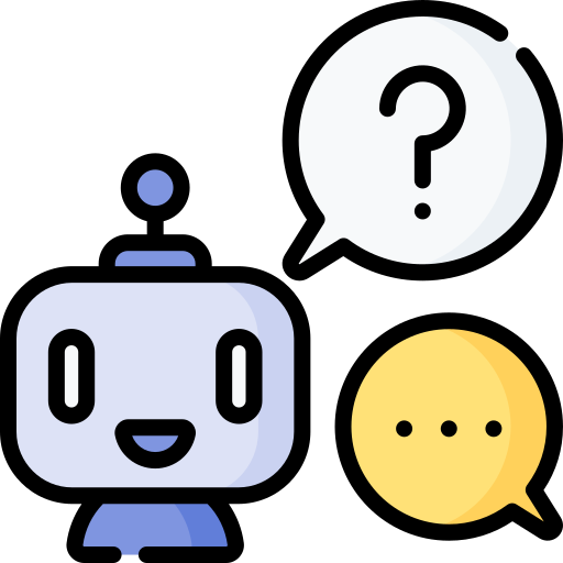 Chat bot Special Lineal color icon