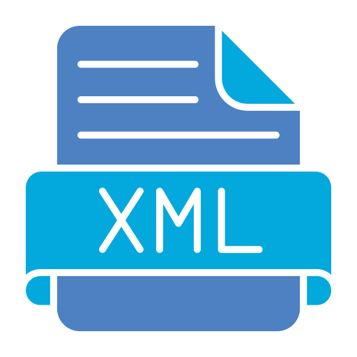 xml Generic Blue icon