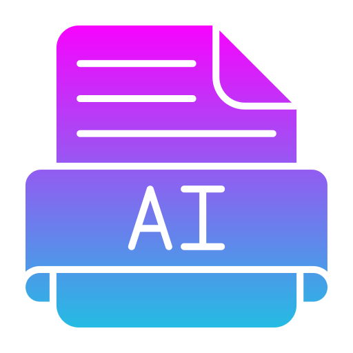 sztuczna inteligencja Generic Flat Gradient ikona