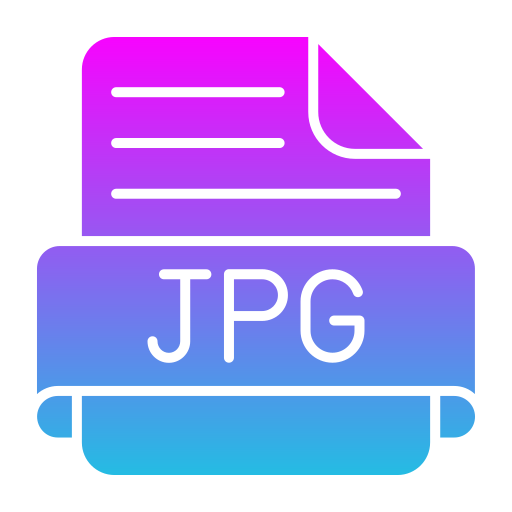 Jpg Generic Flat Gradient icon