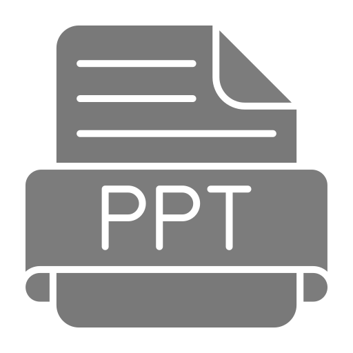 Ppt Generic Grey icon