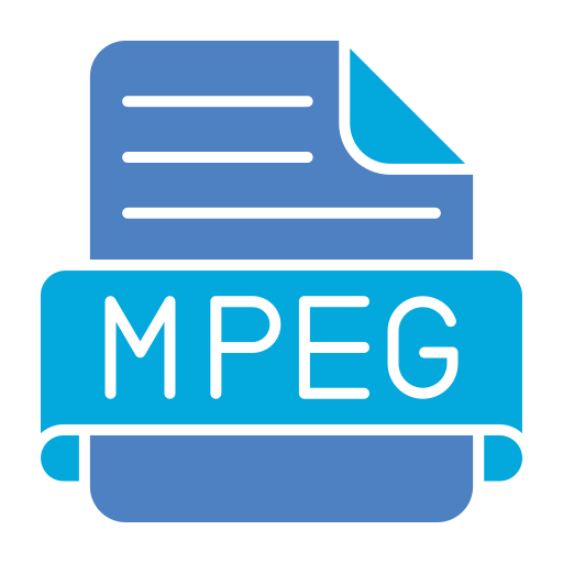 mpeg Generic Blue icono