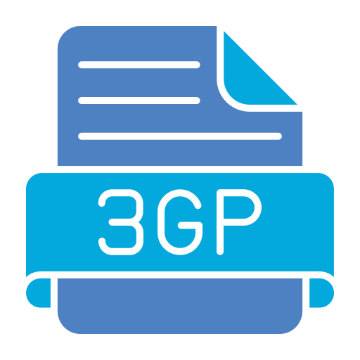 3 gp Generic Blue icon