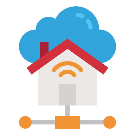 Network-cloud Generic Flat icon